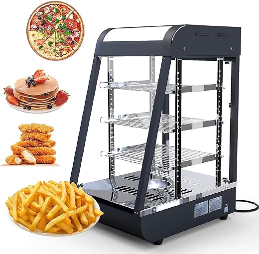 Lumelay 3 Tier Countertop Pizza Warmers Display