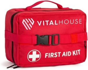 Vital House 326 Piece First Aid Kit – Portable Emergency Medical Supplies