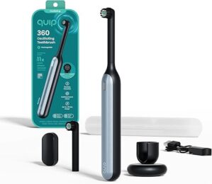 Quip 360 Oscillating Electric Toothbrush With Extras