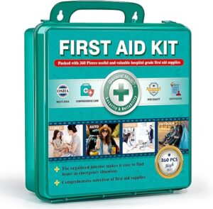 General Medi 360 Pieces Hardcase First Aid Kit