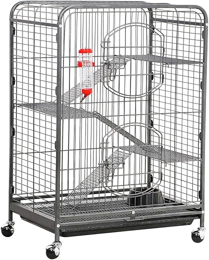 Yaheetech 37-Inch Metal Cage For Small Animals