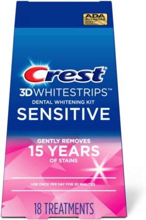 Crest 3D Whitestrips Sensitive Teeth Whitening Kit