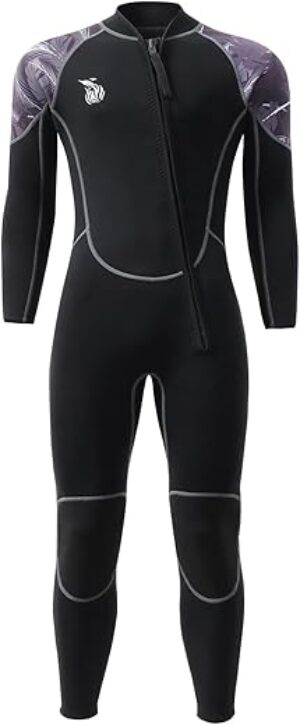 AICARSHI 3mm Shorty Neoprene Wetsuit for Men