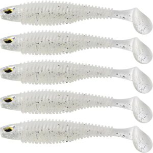 generic 40/30/25Pcs Paddle Tail Swim Baits Kit