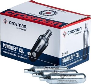 Crosman 40-Count 12-Gram CO2 Cartridges 23140-N