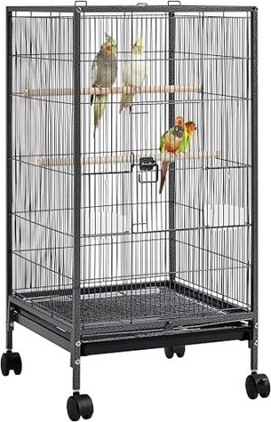 Yaheetech 40 Inch Wrought Iron Bird Cage