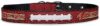 Pets First 49ers Premium Leather Dog Collar, Medium