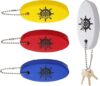 XIHIRCD 4pcs Boat Floating Keychain Accessories
