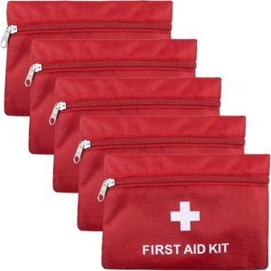 AUEAR 5 Pack First Aid Kit Pouch
