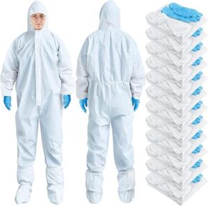TrelaCo 5 Set Disposable Protective Coverall Suit