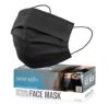 SereneLife 50 Count Disposable Face Masks, Breathable 3-Ply