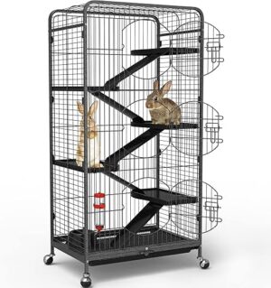 YITAHOME 52-Inch Metal Small Animal Cage MAYIH0010153MA