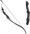 TOPARCHERY 56″ Takedown Hunting Recurve Bow Black