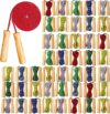 Lenwen 60 Pcs Adjustable Cotton Jump Rope