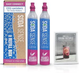 Soda Sense 60L CO2 2 Pack Refill Bundle