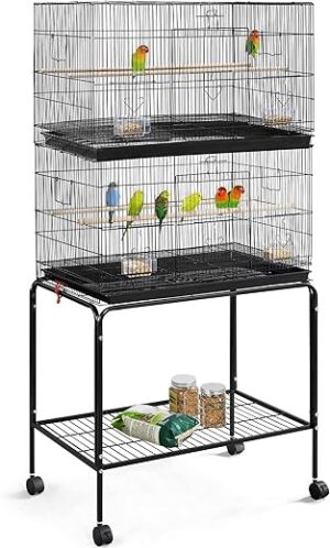 Yaheetech 65-Inch Bird Cage With Stand