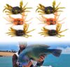 RUIYUE 6Pcs Saltwater Fishing Lures Crab Bait