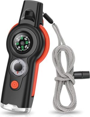 YL Mainland 7-in-1 Emergency Survival Whistle Tool