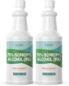 JERMEE 70% Isopropyl Alcohol Antiseptic, 32 Ounce