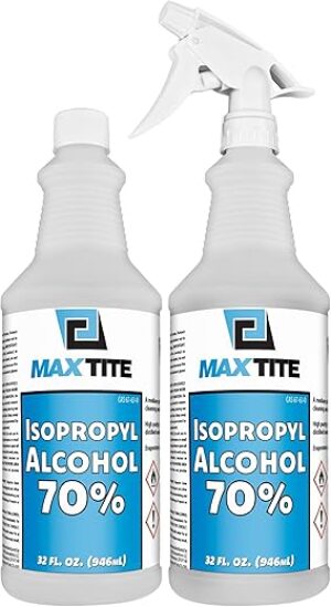 MAXTITE 70% Isopropyl Alcohol Half-Gallon (2 Pack)