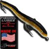Delong Lures 8″ Jerk KILR EEL Fishing Lures