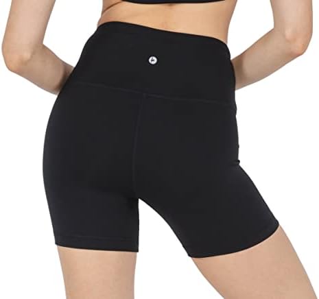 90 Degree By Reflex High Waist Power Flex Yoga Shorts - Image 5