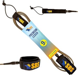 Santa Barbara Surfing 9ft Surf Leash For Longboard