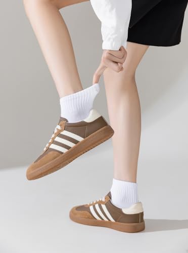 ACCFOD Women's Thin Cotton Gym Socks, 5 Pairs - Image 4