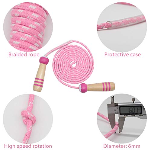 ACEONE 7ft Adjustable Cotton Skipping Rope - Image 4