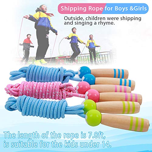 ACEONE 7ft Adjustable Cotton Skipping Rope - Image 5