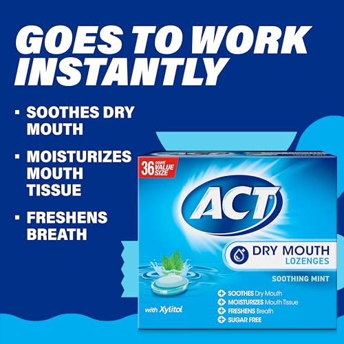 ACT Dry Mouth Lozenges, Soothing Mint - Image 4