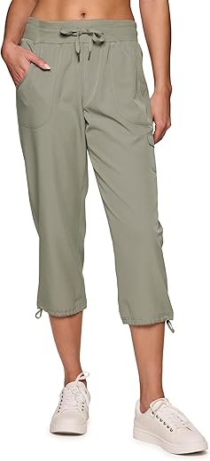 RBX Active Women's Cargo Capri Pants