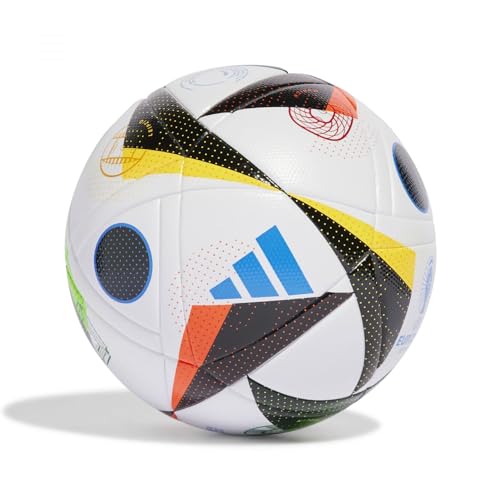 adidas Euro24 LGE Ball White/Black/Globlu 5 - Image 2