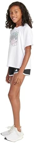 adidas Girls' Short Sleeve Tee T-Shirt - Image 5