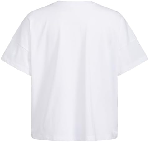 adidas Girls' Short Sleeve Tee T-Shirt - Image 2