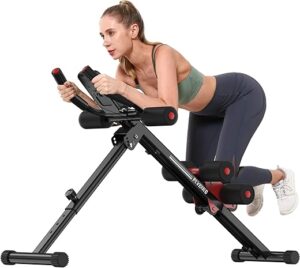 FLYBIRD Adjustable Ab Machine For Home Gym