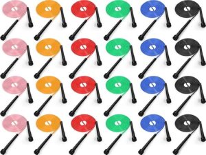 Jerify Adjustable Multicolored PVC Jump Rope 24 Pcs