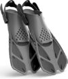 Greatever Adjustable Open Heel Swim Flippers