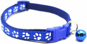 Generic Adjustable Pet Collar With Bell (Dark Blue)