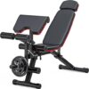 Fostoy Adjustable Weight Bench, 800 LB Stable