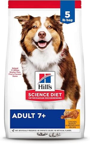 Hill’s Science Diet Adult 7+ Senior Dry Dog Food, Chicken