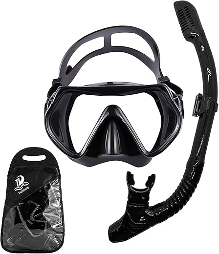 TUDIVING Adult Diving Mask And Snorkel Set