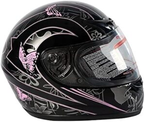 TCMT Adult Full Face Motorcycle Helmet DOT