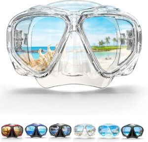COPOZZ Adult Scuba Mask Anti Fog Goggles