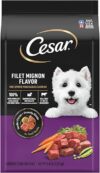 Cesar Adult Small Breed Dog Food, Filet Mignon Flavor, 5 lb. Bag