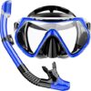 Felidel Adult Snorkel Mask Set With Panoramic View