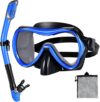 FRIEET Adult Snorkel Set, Anti-Fog Mask