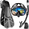 Vengreedo Adult Snorkel Set With Fins
