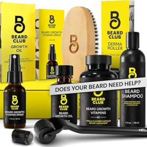 The Beard Club Advanced Beard Growth Kit – Cedar Gift