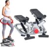 Sunny Health & Fitness Advanced Twist Stepper Machine With Bands